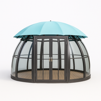 VerdantVista AquaDome Garden Pavilion