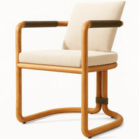 Marin & Vale Arco 9-Piece Teak Rope Outdoor Dining Set — product view 3